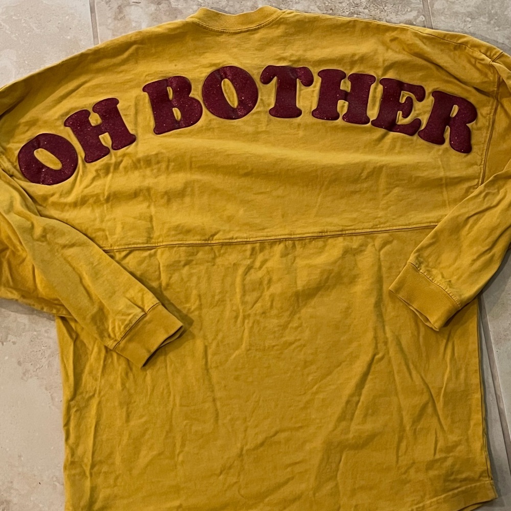 Vintage/Rare Disney Parks Official Winnie the Pooh “oh bother” spirit Jersey